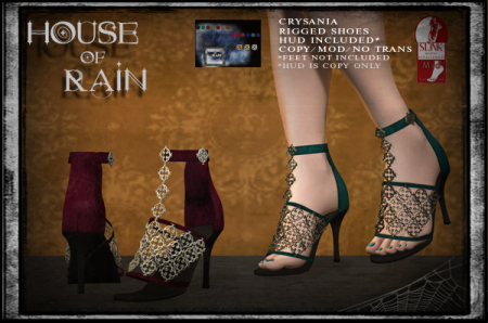 Crysania shoe template