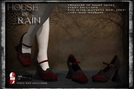 creature of night shoes template- event SE